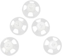 Piece na sluchové pomôcky Otvorené Domes 6mm 5-Pack Pohodlné PSAP (Personálne zosilňovače zvuku) Tipy na ušné súpravy neviditeľné, ideálne pre otvorený vzduch (otvorené fit), okrem RIC