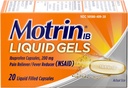 Motrin IB 200 mg Tekuté gély - 20 ct, balenie po 3