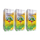 3 CHERIFER Forte Sirup w/Taurine & Double Chlorella Growth Factor + Zinok 120ml