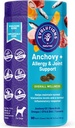 NaturVet Evolution Ančovička + Alergia & Spoločná podpora 90ct mäkké žuvačky pre psy - Ančovicový olej, kostná pena - pomáha udržiavať normálne hladiny histamínu - pomáha podporovať normálne zápalové reakcie