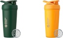 BlenderBottle 24-Ounce nerezový pohár Shaker Bundle s drôtom Whisk - les a mango