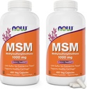 Teraz MSM 1000mg, 400 Veg Kapsule (Pack of 2) Metyl-Sulphonyl-Metán, Made in USA, Sulfur Supplement, Non-GMO, Vegan / Vegetariánska priateľsky