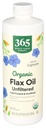 365 by Whole Foods Market, Organic Ľanový olej High Lignan, 24 Fl Oz