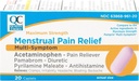 Kvalitná voľba Maximálna sila Magnézska úľava od bolesti, Multi Symptom Pain Relief Caplets, Cramps, Bolesť hlavy, Bloating, Backache & Irritability, 20 Gróf balíček