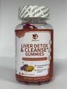 Lukaree Pečeň čistí Detox & Repair Gummies - Milk Thitle Silymarin, Dandelion, Artichoke Extract & Elderberry - Žiadny cukor, Malinová príchuť - 90 Počet