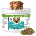 Len Natural Pet Senior Ultimate Daily Psie vitamínové doplnky pre psy Kompletná celostná zdravotná podpora - Vyrobené v USA, 5.3 oz Turecko Ochutený prášok