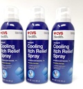 CVS instantné chladenie svrbenie Relief sprej Hydrokortizón 1% Intenzívna liečba 3 Oz (3 balenia)