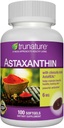 Generic trunatur Astaxantín 6 mg. - Zvyšuje pružnosť pokožky, vlhkosť, textúru a tone - 100 softgelov