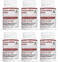 TURNER Nový Zéland Astaxantín Výkon s UAF1000+, Anti-Aging, koža, oko, Nerv, svalová obnova, Imunitná podpora Antioxidant Supplement, 12mg Astaxantin, 180 Serviv, 6 fliaš