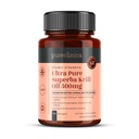 Ultra Pure Superba Krill Oil 500mg x 120 Kapsule - Zdroj: Neznečistené vody Antarktídy poskytuje bohatú zásobu astaxantínu, Omega 3 a vitamín D
