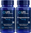 Life Extension Pregnenolón 100 Mg 100 Caps 2-Pack (200 Počet)