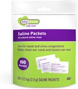 EZY DOSE Saline Nasal Rinse pakety, Individuálne zabalené Sinus Refill pakety, Nasal Relief, 100 Gróf, Made in The USA