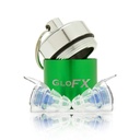 Glofx Ear Plugs - Pohodlná ochrana sluchu pre hudobné podujatia Koncerty a festivaly - Hudobný hluk Zrušenie opakovane použiteľných earplugs Vysoká vernosť