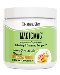 NaturalSlim Magicmag Čistý horčík Dusičnan prášok Stres, Zápcha, svalovina, zdravie srdca, a podpora spánku 