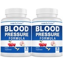 [2-Bottle Value Pack] dlhovekosť Krvný tlak Vzorec -Vedecky formulovaný s Hawthorn & 12+ Kvalita Všetky prírodné byliny