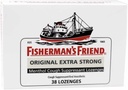 Fisherman's Friend Original Extra Strong Menthol Cough Supressant Lozenges - 38 losenges, Pack of 3