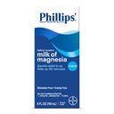 Fillips' Milk of Magnesia, Laxative, Original, 4 Ounce (Pack of 6) - Balenie May Vary