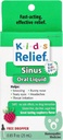 Úľava pre deti pre Sinus-Oral Tekutina pre vek 0-9 rokov Malina, 0,85 Fl Oz