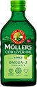 Moller's Fish Oil Nórska prírodná príchuť - Dietary Supplement, 8.45 fl oz (Lemon, Jablko, ovocie, prírodné príchute) (250 ml, Neochutené (Prírodné))