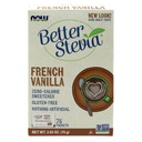 TERAZ Potraviny, BetterStevia francúzske Vanilkové granulované balíčky Zero-Calorie Sweetener, Keto Friendly, Vhodné pre diabetikov, bez Erythritol 75 Počet