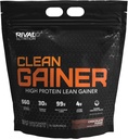 Rivalus Clean Gainer - Čokoláda Fudge 10 libra - Delicious Lean Mass Gainer s Premium Dairy Proteins, Complex Carbohydrates, a Kvalita Lipids, Žiadne zakázané látky, Vyrobené v USA