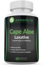 Cape Aloe prírodné preháňadlá pre Zápcha Relief- podporuje zdravé pohyb čriev- doplnok pre mužov a ženy - bylinné detoxikačné - 90 Kapsule - Made in The USA by Neonutrix