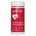 UpNourish Plant Sterols Citrus Bergamot Supplement with CoQ10, Omega 3, Olive Leaf, Turmeric Curcumin, Black Cesnak a Niacin - 120 Softgels
