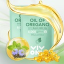 VivoNu olej z Oregano s čiernym olejom zo semien, Balanced olej z Oregano kapsule, Organic OreganoOil Softgels, Carvatrol, Thymochinón, non-GMO