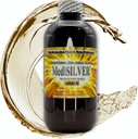 Medisilver Amber Imunity Booster tradičné pravé koloidné striebro AgNP živina - 250 ml v jantárovej plastovej fľaši
