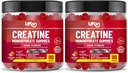 Monohydrát kreatínu Gummy 5000 mg pre mužov a ženy - 180 Žuvateľný Kreatín ADVANCE COMPLEX Taurín & B12 Gummy Jahodové Ochutené 
