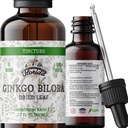 Ginkgo Biloba Tincture Organic Ginkgo Biloba Extract (Ginkgo Biloba) Sušený Leaf Herbal Supplement 2 oz