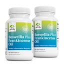 Terry Prirodzene Boswellia Plus Frankincense olej - Spoločná podpora doplnok na podporu mobility a spoločného komfortu - Podpora Cellular Health s Boswellia a Frankincense olej - 60 Softgels (Pack of 2)
