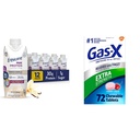 Uistite sa, že Max Protein Nutrition Shake s 30g Protein & Gas-X Extra sila Chewable Gas Relief Tablety so simetikónom 125 mg, 72 Počet