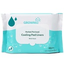 Grownsy Dlhotrvajúci upokojujúci penenal Cooling Pad Liners, 28 PCS Popôrodný chladiaci Pad Liner pre regeneráciu po pôrode, Pineal Hemorhoid Cooling Wipe pre mama po pôrode Essentials Care