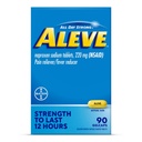 Aleve Bolesť Reliever & Horúčka Redukcia gélové kapsy, Naproxen sodný, bolesť hlavy a chrbta a telo bolesť Relief Medicína, pre dospelých a deti vo veku 12 a viac rokov, 90 Počet