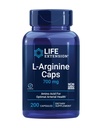 Life Extension L- Arginine Caps, 700 mg, Vitamín C & Amino Acid pre optimálne arteriálne zdravie, podporuje zdravie srdca a imunitného systému, zdravé tkanivo a kosti, bez lepku, non- GMO, 200 kapsúl