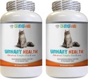 Cat UTI Supplement - CAT močového zdravia Formula - Podpora Bladder Health - Natural Complex - Cranberry Extract pre mačky - 2 Fľaša (180 Treats)