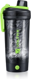 VOLTRX fľaša Shaker, Gallium USB C dobíjateľný elektrický proteínový mixér, Shaker poháre pre proteíny a náhrada jedla Shakes, BPA zadarmo, vyrobený s Tritan, 24oz