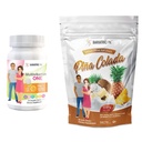 BariatricPal 30-Deň Bariatric vitamín Bundle (Multivitamín ONE 1 za deň! so 45 mg železa Žuvacie - Orange Citrus a kalcium Citrát mäkké žuvačky 500 mg s probiotikami - Piña Colada)