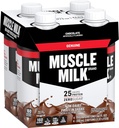 Svalové mlieko Skutočný proteín Shake, Čokoláda, 25g Bielkoviny, 11 Fl Oz (Stoj zo 4)