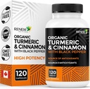 Renew Actives Organic Turmeric 474MG & škorica 50MG na 2 Kapsule 