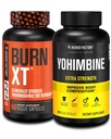Jacked Factory Fat Burner s Yohimbine - Termogénny Doplnky pre mužov a ženy - Burn- XT Termogénny spaľovač tukov a Yohimbine Extra Strength Supplement 2,5 mg, 270 Kapsule