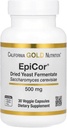 California Gold Nutrition EpiCor®, sušené kvasinky, 500 mg, 30 Veggie Capsules
