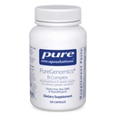 Pure Encapsulations PureGenomics B- Complex - širokospektrálna B vitamínová podpora pre genetický expresion, celulárna funkcia, produkcia hormónov a energetický metabolizmus* - s vitamínom B12 & B6-120 kapsuly