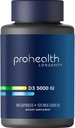 ProHealth Vitamín D3 5000 IU (5000 IU, 100 kapsúl)