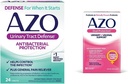 AZO Urinary Tract Defense Antibakteriálna ochrana, pomáha kontrolovať UTI kým neuvidíte lekára 24 Gróf + Duálna ochrana, močová + Vaginálna podpora*, Prebiotické Plus probiotické, 30 Gróf