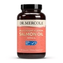 Dr. Mercola Wild Caught Aljašský lososí olej, 30 Servings (90 kapsule), Omega-3s, Diétny doplnok, podporuje zdravý mozog a kognitívne funkcie, non-GMO, MSC Certified