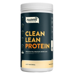 Nuzest - Pea Protein Powder - Clean Lean Protein, Premium Vegan Plant Based Protein Powder, Dairy Free, Gluten Free, GMO Free, Protein Shake, Just Natural (UNFLAVORED), 40 Servings, 2,2 lb