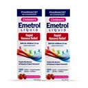 Emetrol Detské non-Drowsy Tekuté Nauzea Relief - Upset Žalúdočná medicína - Nauzea Relief for Kids - Mixed Berry Flavor - 4fl oz, 2 balenie