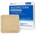LotFancy Silikónová pena Dressing, 4"x 4" (2.5x2.5